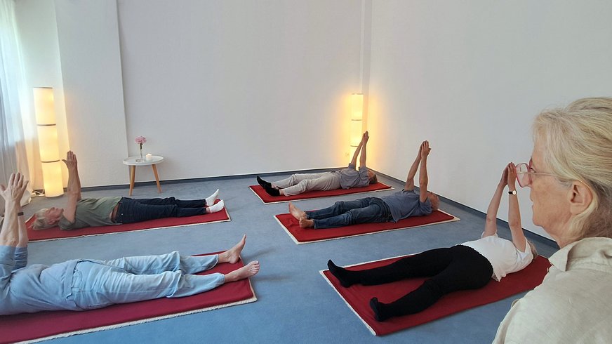 Darstellung einer Feldenkrais Gruppe